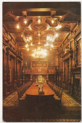 bnk cp Sinaia - Muzeul Peles - Sufrageria - necirculata foto
