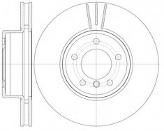 Disc frana BMW 5 limuzina 520 i - ROADHOUSE 6853.10 foto