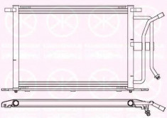 Condensator, climatizare FORD FIESTA Mk IV 1.3 i - KLOKKERHOLM 2563305258 foto