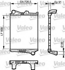 Intercooler, compresor VOLVO FM 12 FM 12/340 - VALEO 817775 foto