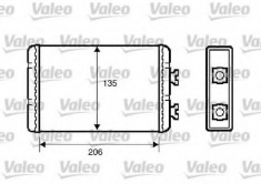 Schimbator caldura, incalzire habitaclu BMW 3 cupe 316 Ci - VALEO 812220 foto