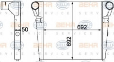 Intercooler, compresor RENAULT TRUCKS Magnum AE 420ti.18 - HELLA 8ML 376 758-171 foto