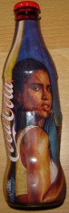 Sticla Coca Cola 330 ml de colectie , Bruneta (nedesfacut) foto