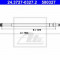 Cablu, frana de parcare CITROEN XSARA 1.8 i Aut. - ATE 24.3727-0327.2