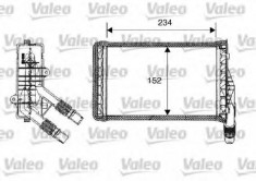 Schimbator caldura, incalzire habitaclu RENAULT KANGOO 1.9 dTi - VALEO 812223 foto