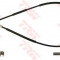 Cablu, frana de parcare PEUGEOT 306 hatchback 1.6 - TRW GCH2524