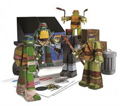 Jucarie Teenage Mutant Ninja Turtle Papercraft Team foto