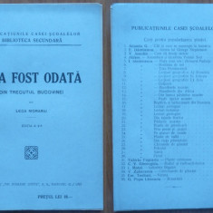 Leca Morariu , Ce-a fost odata ; Din trecutul Bucovinei , 1926