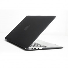 Carcasa protectie slim din plastic pentru MacBook Pro Retina 13.3&amp;quot;, negru translucid foto