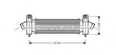 Intercooler, compresor FORD MONDEO Mk III combi 2.2 TDCi - AVA QUALITY COOLING FD4341 foto