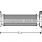 Intercooler, compresor FORD MONDEO Mk III combi 2.2 TDCi - AVA QUALITY COOLING FD4341