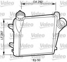 Intercooler, compresor PORSCHE CAYENNE S 4.5 - VALEO 818814 foto