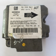 Calculator airbag Opel Astra G Zafira A 90520841 foto