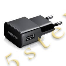 Adaptor priza USB Samsung 1.0 Ah Negru Original Swap foto