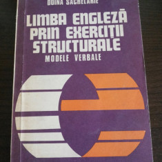 LIMBA ENGLEZA PRIN EXERCITII STRUCTURALE * Modele Verbale - A. Bantas - 1979