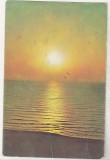 Bnk cp Saturn - Rasarit de soare pe mare - necirculata, Printata