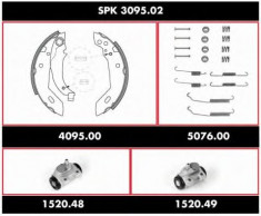 Set frana, frana tambur CITROEN ZX 1.9 D - ROADHOUSE SPK 3095.02 foto