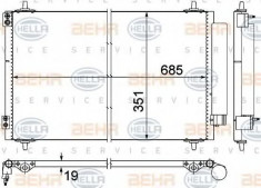 Condensator, climatizare CITROEN C8 2.2 HDi - HELLA 8FC 351 309-411 foto