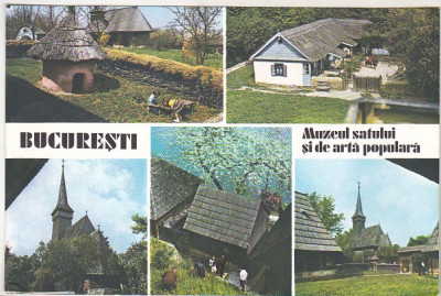 bnk cp Bucuresti - Muzeul satului si de arta populara - necirculata foto