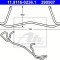 Arc, etrier frana VOLVO S80 I limuzina 2.9 - ATE 11.8116-0236.1