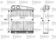 Schimbator caldura, incalzire habitaclu NISSAN MARCH III 1.2 16V - VALEO 812250 foto