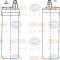uscator,aer conditionat VAUXHALL CORSA Mk II 1.4 Twinport - HELLA 8FT 351 198-611