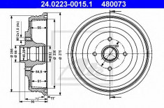 Tambur frana VW CADDY Mk II 60 1.4 - ATE 24.0223-0015.1 foto