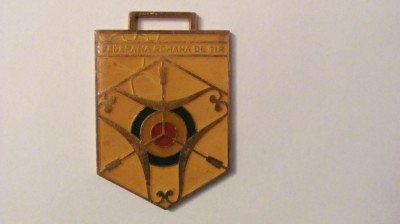 MMM - Placheta Sport &amp;quot;Cupa Federatiei Romane de Tir&amp;quot; foto