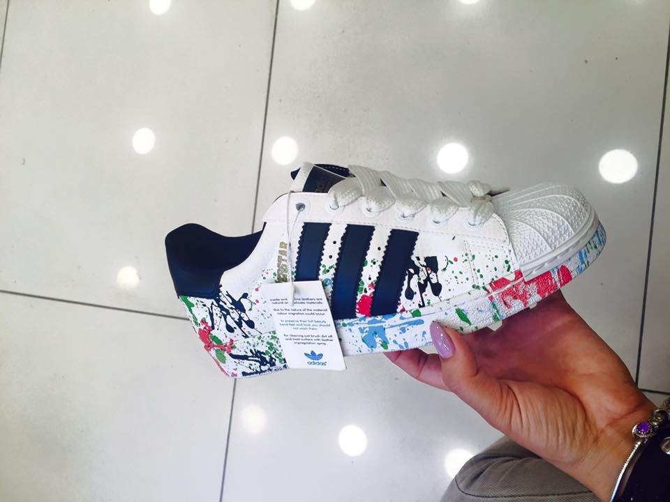 Adidas Superstar ii 2 Super Star Colorati Rainbow Barbati Dama 37 | arhiva  Okazii.ro