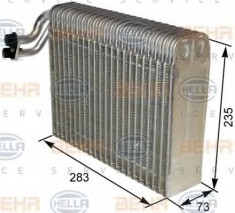 evaporator,aer conditionat VAUXHALL ASTRA Mk IV hatchback 1.2 16V - HELLA 8FV 351 330-571 foto