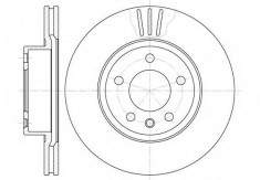 Disc frana OPEL OMEGA B 2.0 - ROADHOUSE 6490.10 foto