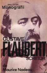 Gustave Flaubert scriitor de Maurice Nadeau foto