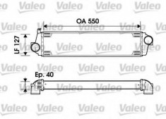 Intercooler, compresor BMW 3 limuzina 318 tds - VALEO 817875 foto