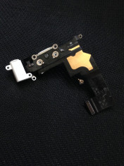 Banda, conector alimentare Apple iPhone 5s alb - ORIGINALA ? foto