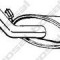 Toba esapament finala VW SCIROCCO 1.6 - BOSAL 283-431