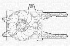 Ventilator, radiator LANCIA Y 1.2 - MAGNETI MARELLI 069402312010 foto