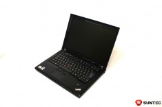 Laptop Lenovo ThinkPad T400 Intel Core 2 Duo P8700 2.53GHz, 4GB DDR3, HDD 160GB, DVD-RW, Wi-Fi, Display 14 inch, baterie noua foto