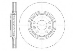 Disc frana RENAULT LATITUDE 3.0 dCi 240 - ROADHOUSE 61345.10 foto