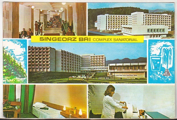 bnk cp Sangeorz Bai - Complexul sanatorial al UGSR - necirculata