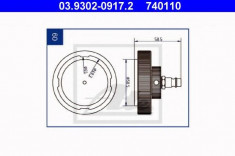 Stut aerisire - ATE 03.9302-0917.2 foto