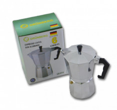 Espressor manual de cafea pentru 6 cesti foto