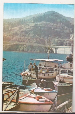 bnk cp Bicaz - Pe lacul de acumulare al hidrocentralei V I Lenin - necirculata foto