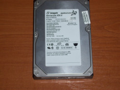 Hard disk/HDD 80Gb Seagate Barracuda ATA IV IDE functional foto