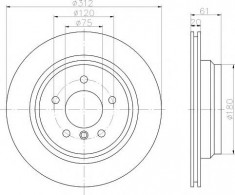 Disc frana - TEXTAR 92098800 foto