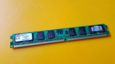 2GB DDR2 Desktop,1x2GB,Brand Kingston Slim,800Mhz,PC2-6400,CL5(10) foto