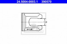 Suport, furtun frana - ATE 24.5004-0003.1 foto