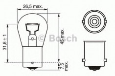 Bec, semnalizator KAMAZ 6 6520 - BOSCH 1 987 302 503 foto