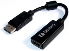 Adaptor Sandberg DisplayPort&amp;gt;HDMI foto