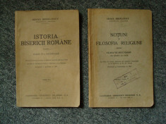 Istoria Bisericii Romane si Notiuni de Filosofia Religiunii/ Irineu Mihalcescu foto