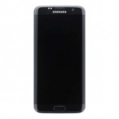 Display Cu Touchscreen Samsung Galaxy S7 edge Original SWAP Negru foto